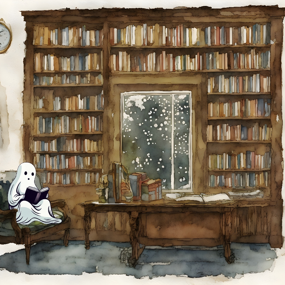 Snow Day - Ghost Reading Book